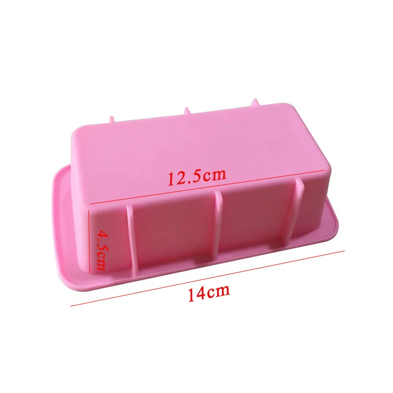 Rectangular Silicone Toast Bread Pan Mold Bakeware Moulds Toast Candy Mold Form  Baking Dishes Pastry Non-stick Baking Tools