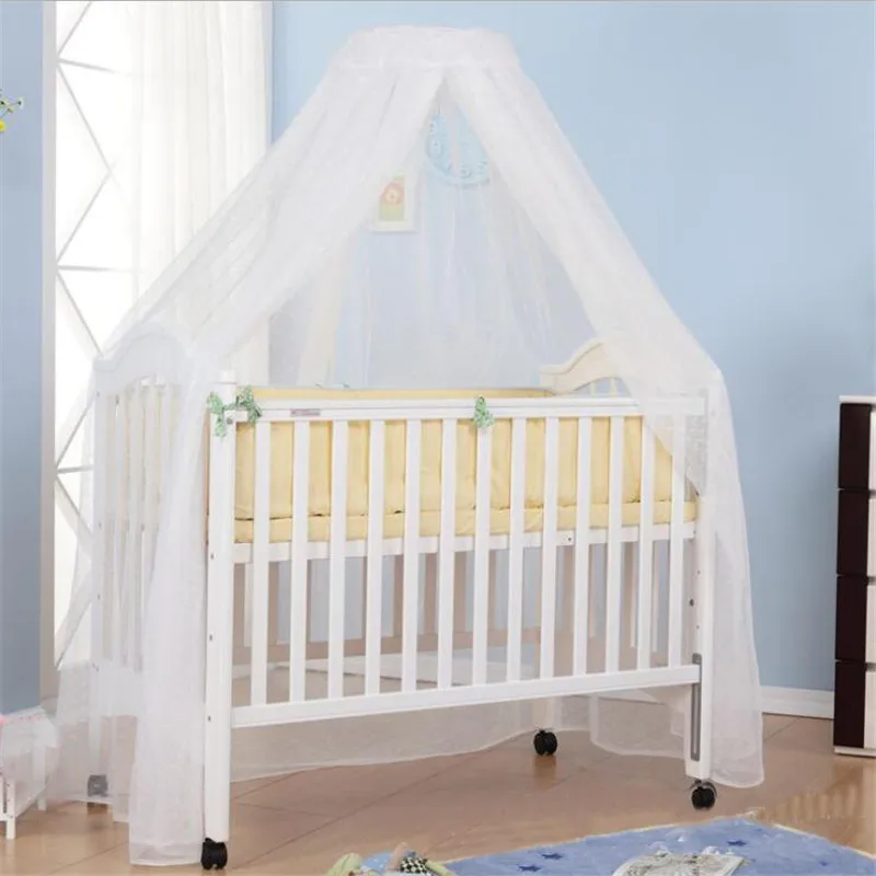 160*420cm Baby Mosquito Net Summer Mesh Dome camera da letto tende reti neonati baldacchino portatile letto per bambini Wigwam