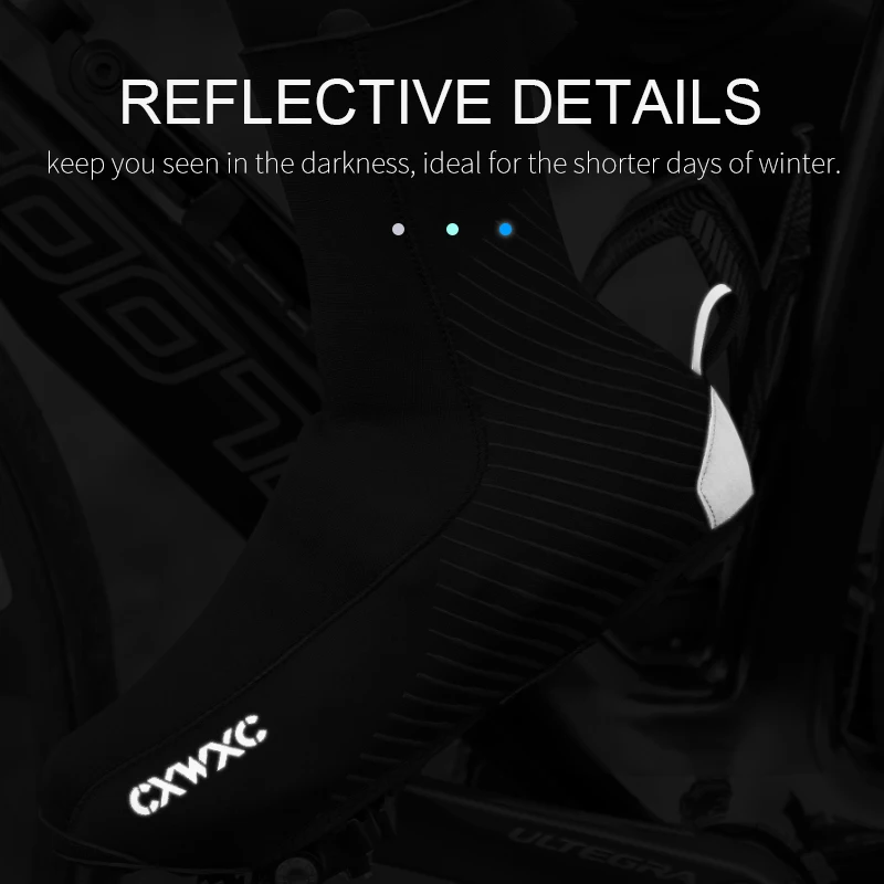 CXWXC Thermal Bicycle Booties Cover Neoprene MTB Shoes Covers Waterproof Cycling Overshoes Road Bike Full Boot Protect Cover