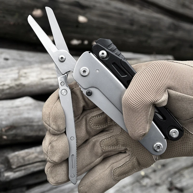 Multi-function Disassembling Pliers Outdoor Lighting Tools Multi-Purpose Survival Knife Pliers High-end Folding Tool Pliers