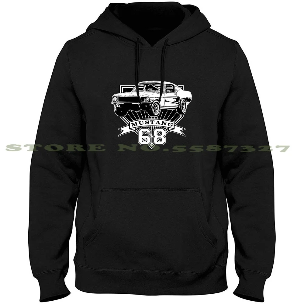 68 Mustang Fastback Hoodies Sweatshirt For Men Women 68 Fastback 68 1968 Fastback 1968 289 68 289 1968 289 302 68 302 1968 302