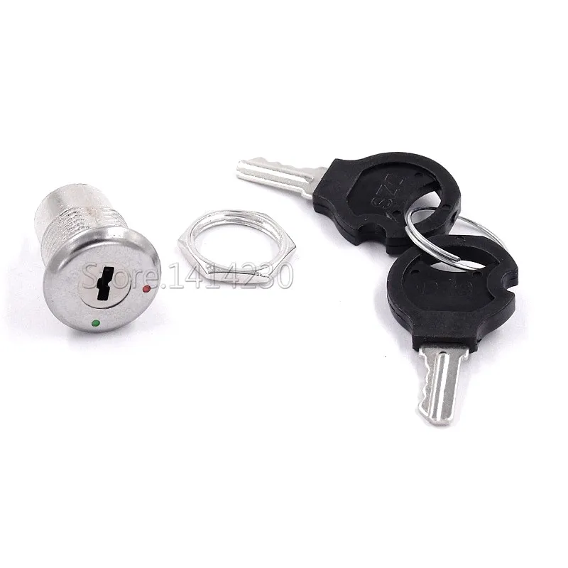 12mm Mini Key Switch ON/OFF Lock Switch KS-02 KS02 Electronic Switch 3A 250V