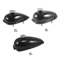 2L 3L 4L Black Gas Tank W/ Cap Petcock For 49CC 50CC 80CC 60cc Engine Motorized Bicycle Petrol Tank  Fuel Tank Cap