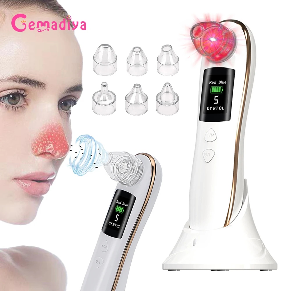 Blackhead Remover Vacuum Pore Cleaner Pimples Acne Remover Electric Removes Nose Black Dots Face Cleansing Blackhead Instrument