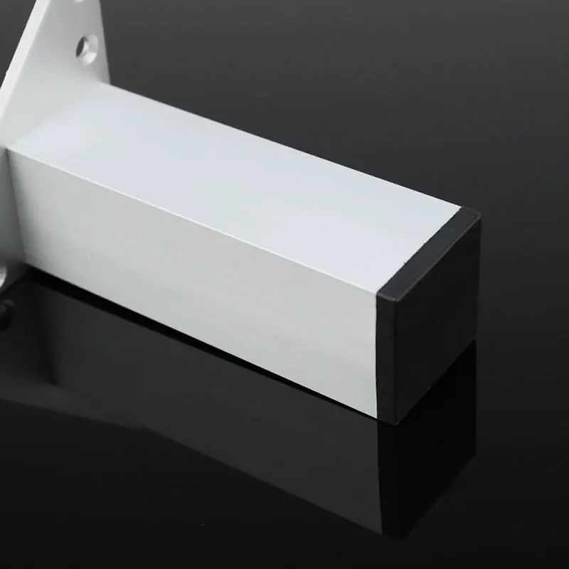 4 Squar Chân Kim Loại Ghế Chân Bảo Vệ Bàn Chân Sofa Chân Vít Với Tầng Protecter Miếng Lót Đồ Phụ Kiện