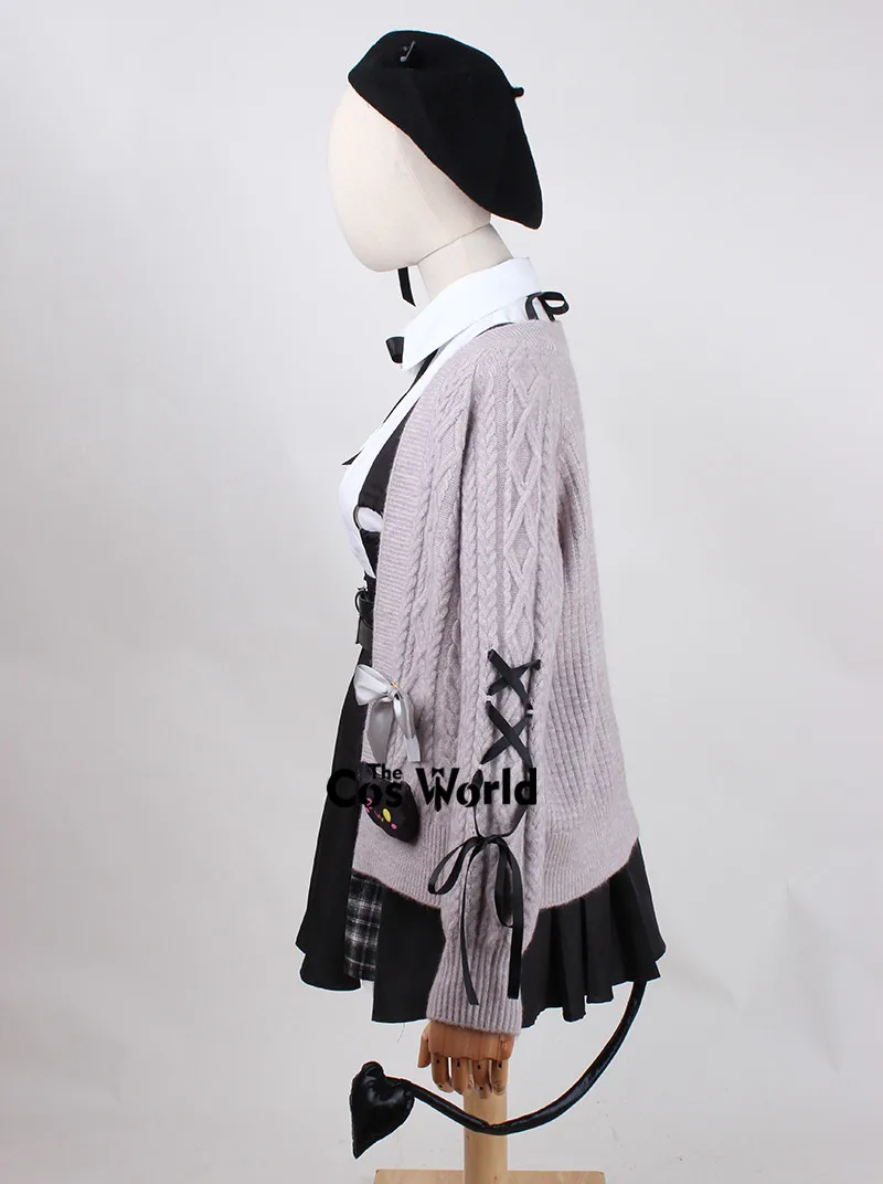 Japanese Virtual YouTuber VTuber Hololive Tokoyami Towa Summer Third Outfits Cosplay Costumes image 3