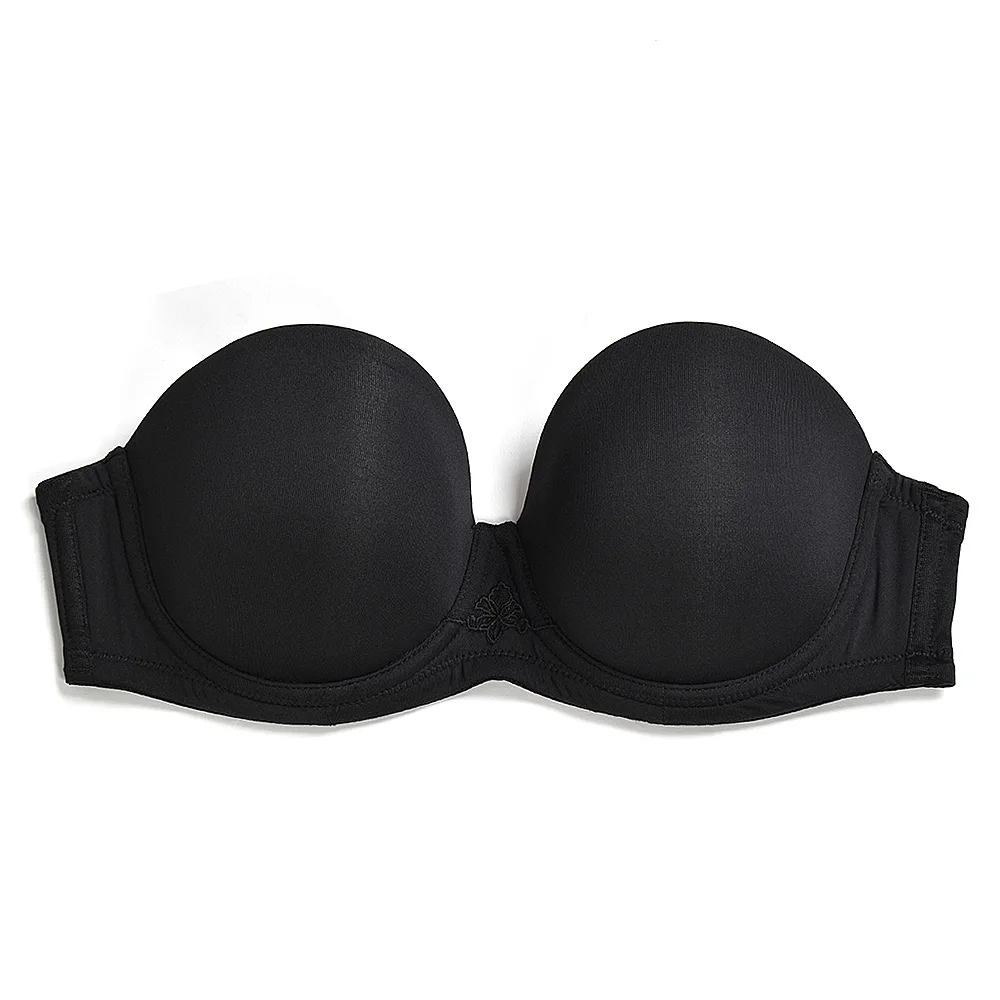 Vgplay Strapless Bras for Big Breast Women Plus Size Women\'s Bra Push Up Underwear Convertible Straps Lingerie B C D E F G H Cup