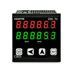 Intelligent Digital Display Electronic Counter Industrial Machine Equipment Work Counter with Output Alarm Control Meter