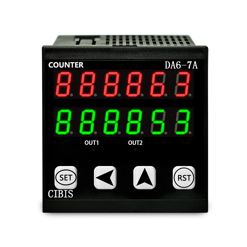 Intelligent Digital Display Electronic Counter Industrial Machine Equipment Work Counter with Output Alarm Control Meter