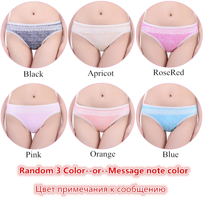 3 Teile/los Thongs Frauen Sexy G-String Weibliche Baumwolle Höschen Frauen String Baumwolle Slip Frauen Dessous Druck Thongs