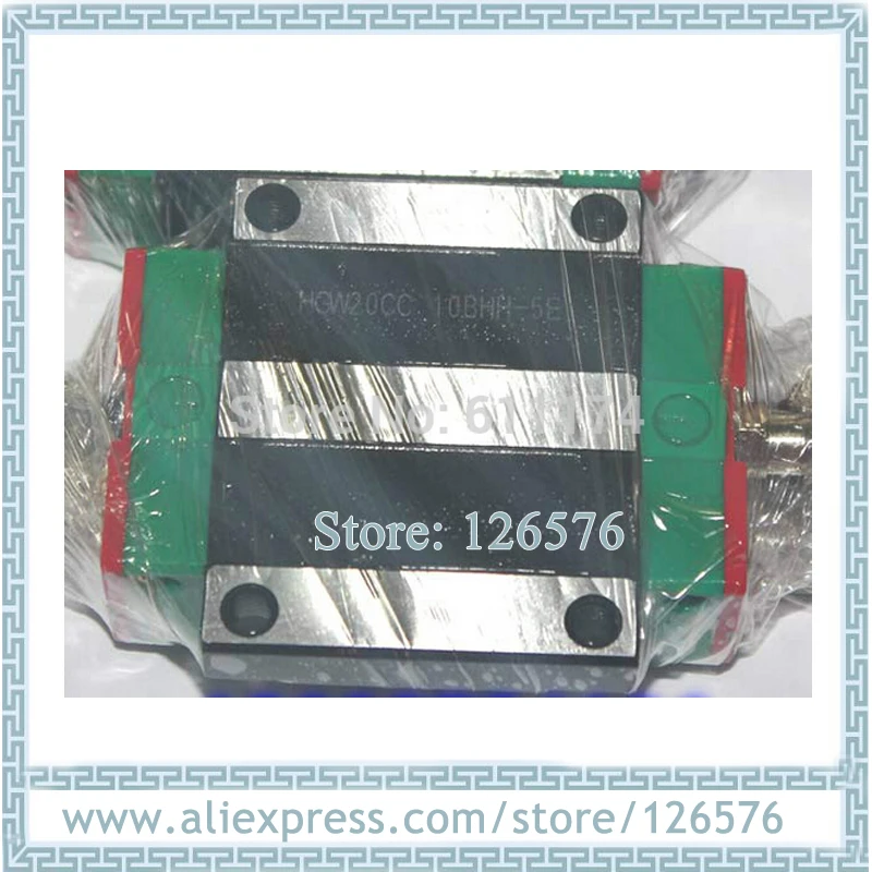 100% Original HIWIN Linear bearing HGW20CC Slider block, HGW20CC Carriage