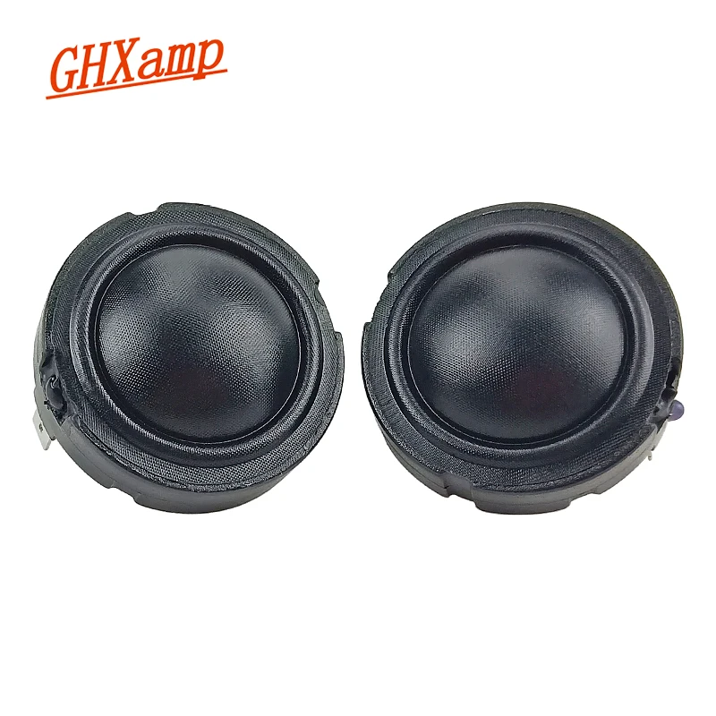 GHXAMP 1.5 inch 40mm 25Core Tweeter Speaker 4ohm 30W Hifi Super Treble Dome Silk film Neodymium For Full Range Compensate 2pcs