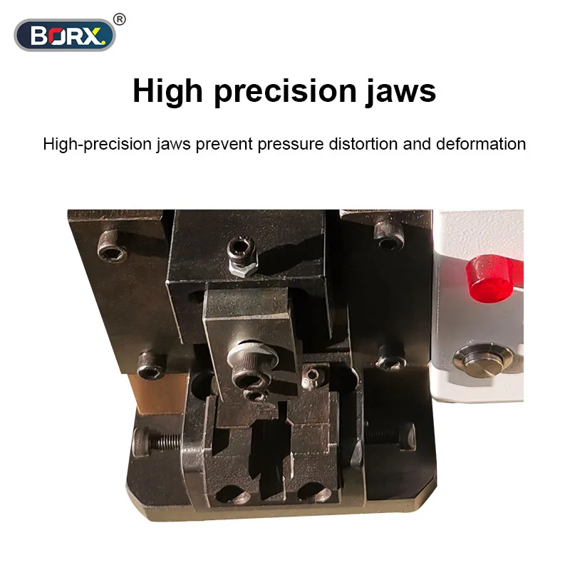 BORX 90W Crystal Head Terminal macchina di piegatura automatica linee telefoniche cavo LAN di rete RJ45 Crystal Head Connector Crimper