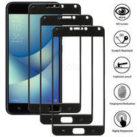 Full Tempered Glass For Asus Zenfone 4 Max Screen Protector For Zenfone 4 Max Pro Protective Film On Zenfone 4 Max Plus ZC554KL