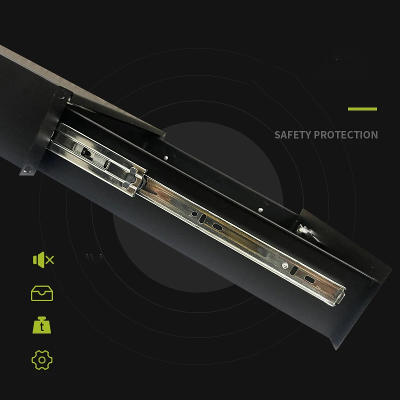 Металлический беспроводной микрофон 2U, 19-дюймовый Стандартный комод для шкафа с защитой от замка, хлопковый воздушный бокс, шкаф для хранения