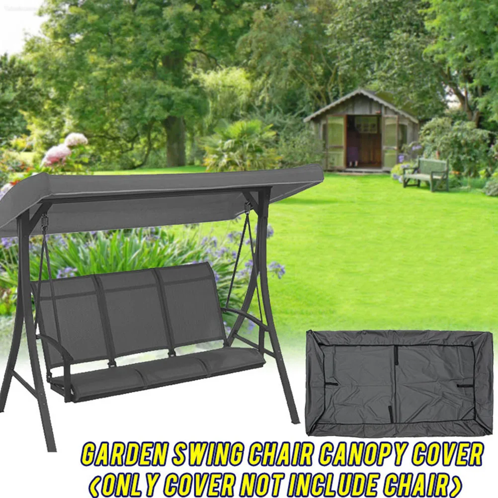 Waterproof Swing Canopy Garden Chair Tent Porch Top Cover Swing Roof