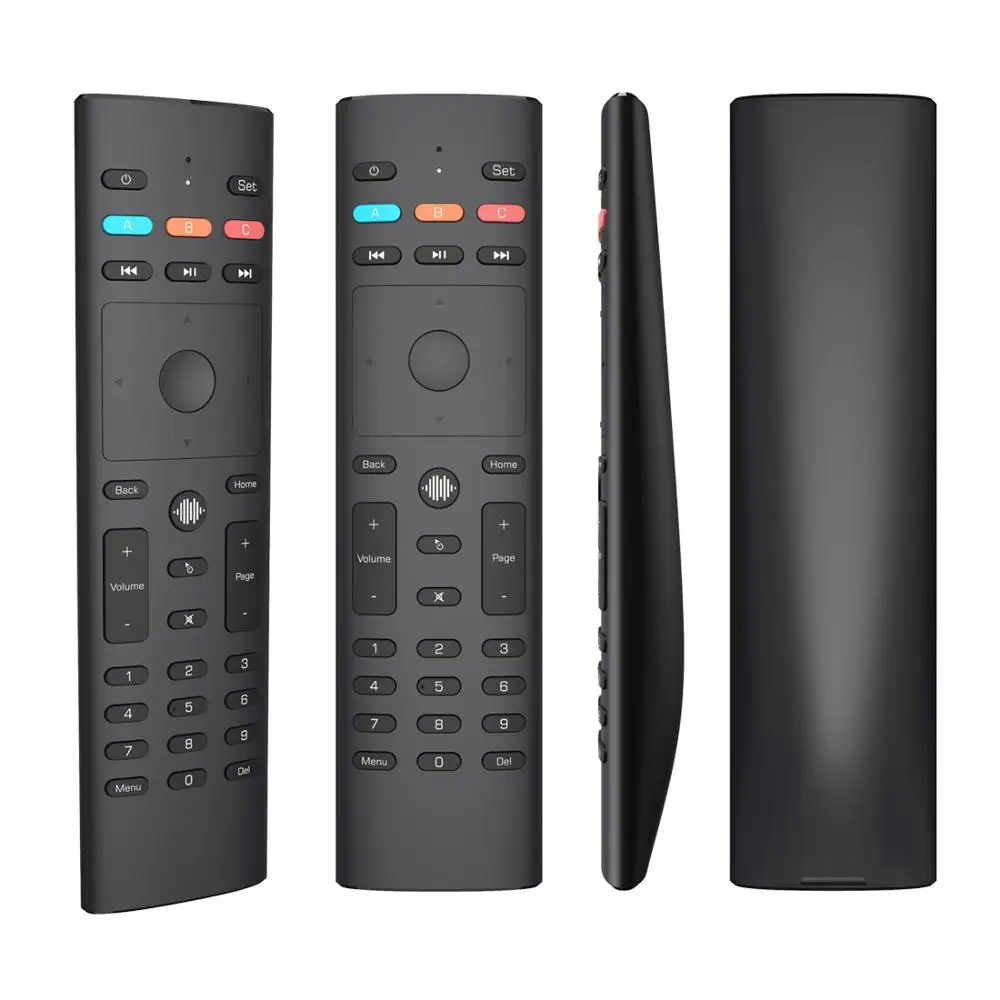 G40S Air Mouse Google Voice 33 klawisze mikrofon do nauki żyroskop 2.4G bezprzewodowy G40 pilot do TV Box z androidem X96MAX