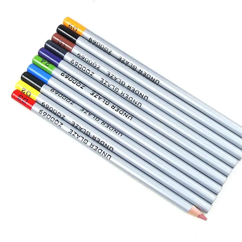 Ceramic Art Under-Glaze Color Pencil – DIY Hand-Painted Glaze Powder Pen 1