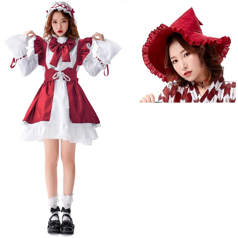 Robe Lolita classique pour femme, costume de cosplay d'Halloween en couches, robe JSK en coton, olympiques pour fille