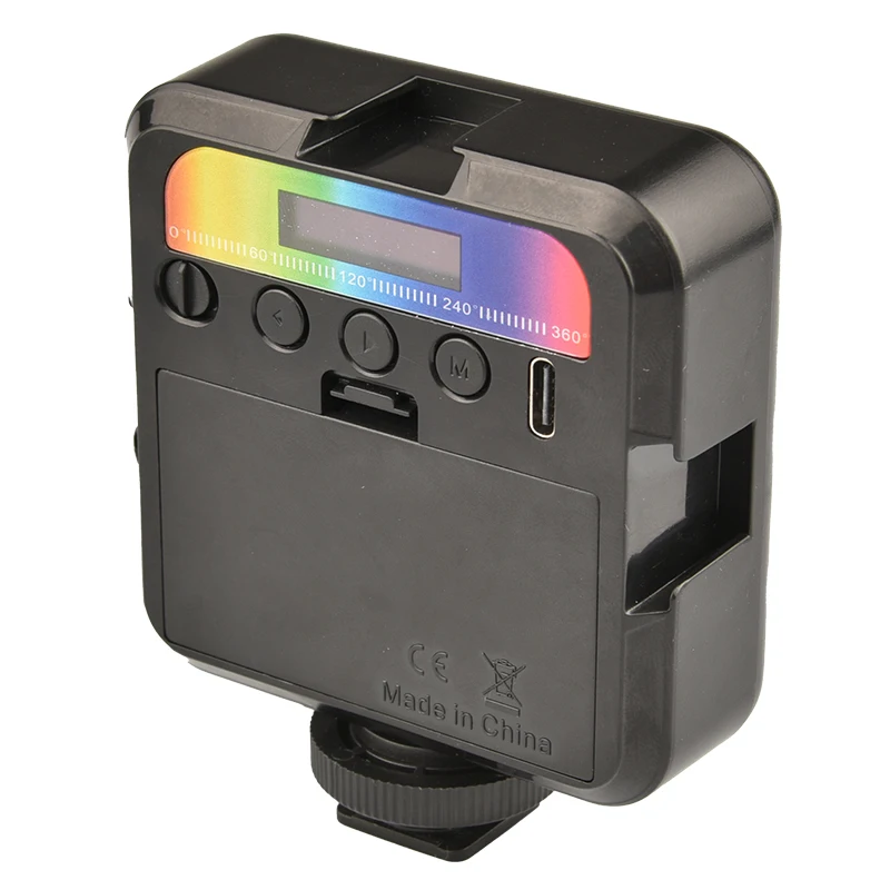 VLOGMAGIC Mini Pocket RGB & Variable Color LED Fill Light for Filmmaker Youtube Video Vlogger