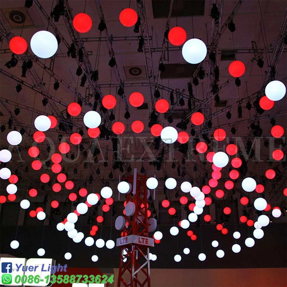 Imagem -05 - Led 3d Pixel Ball Stage Efeito Luz Dmx 512 Controlador Artnet dj Disco Festa Bar Decoração Festival Lâmpada da Noite Par Light 51 mm