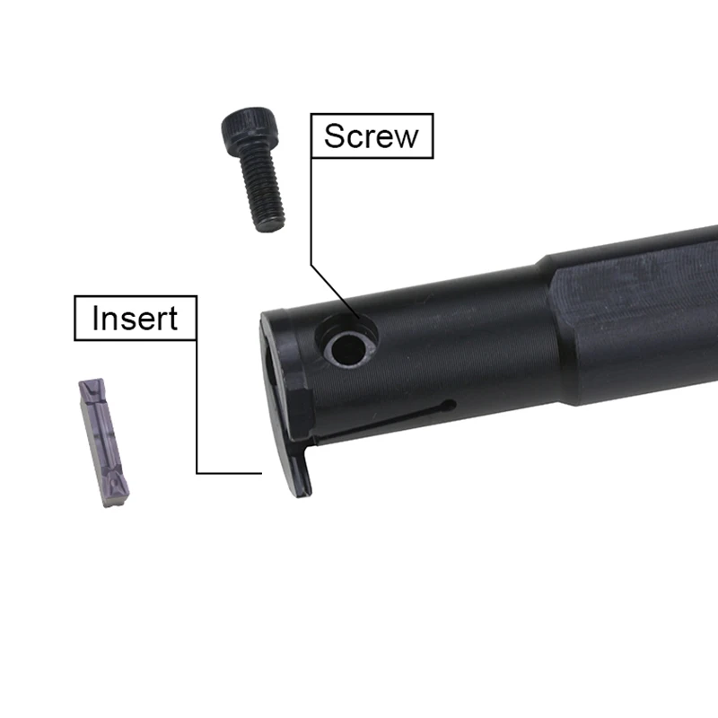 Imagem -02 - Mgmn Carbide Insert Grooving Tool Holder Mgivr25201.5 2.5 Mgivr Haste Reta Barra de Torno Giro Interno 1pc