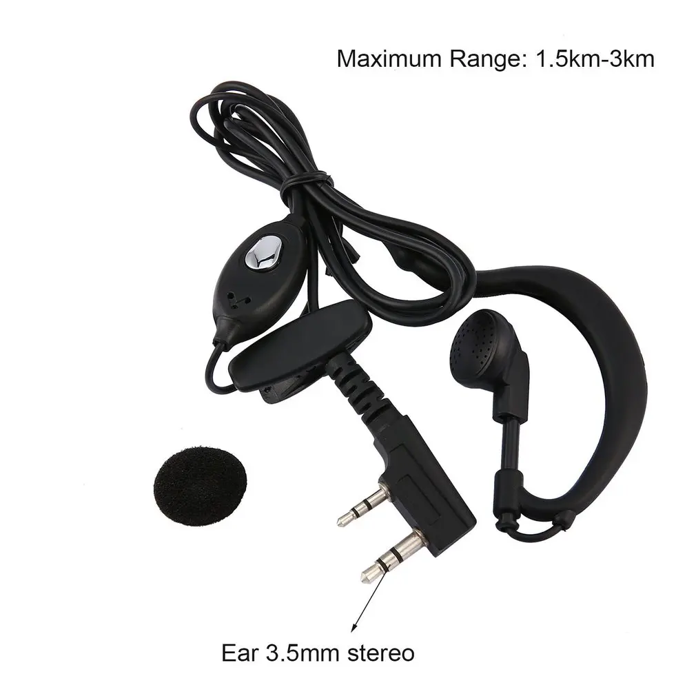 

Original Headphone Set for Baofeng UV 5r Earpiece Radio Walkie Talkie Headset Mic Microphone 888S uv5r UV 5RA UV 5RE UV82