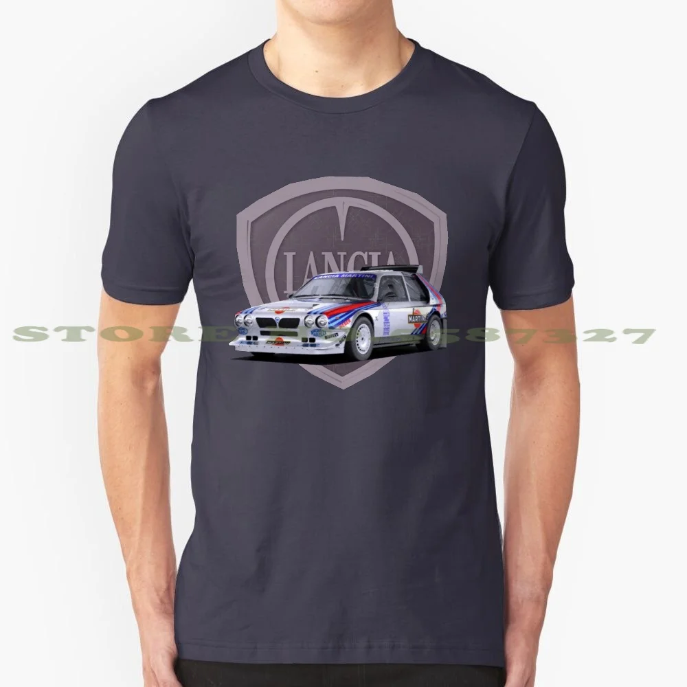 Lancia Delta S4 Graphic Custom Funny Hot Sale Tshirt Rally Car Lancia Delta S4