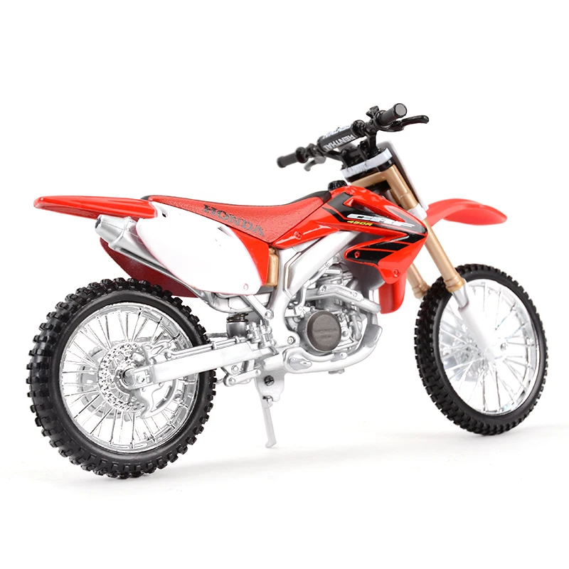 Maisto 1:12 Honda CRF450R Die Cast Vehicles Collectible Hobbies Motorcycle Model Toys