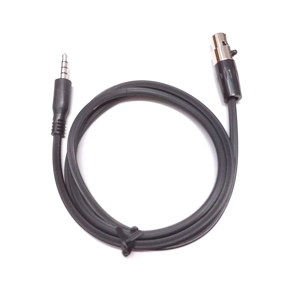 For FCS AMP Tactical Headset V20 V60 PTT Connects Cable Adaptor 3.5mm Connector Standard KN6 to Mobile phone 3.5mm plug