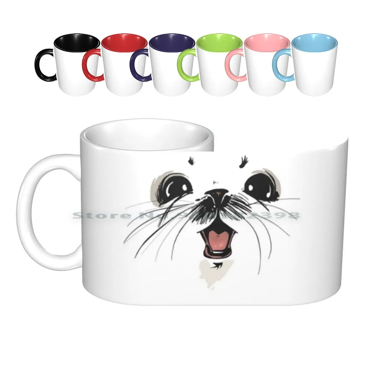 Ghus Saga Comic Fantacy Ceramic Mugs Coffee Cups Milk Tea Mug Saga Cute Little Image Fantacy Epic Space Seal Tender Creative