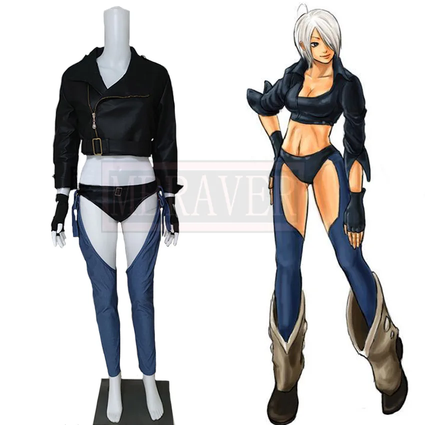 

The King Of Fighters KOF Cosplay Angel Costume Party Christmas Halloween Custom Made Any Size