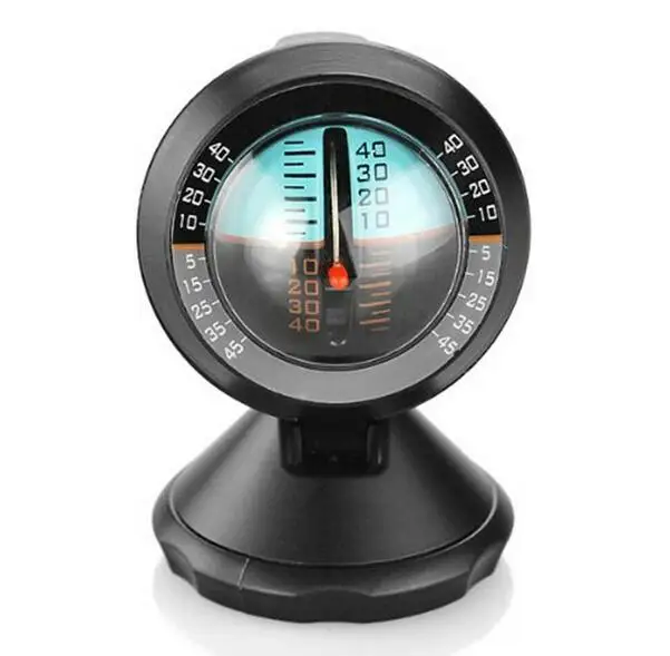 Car SUV Outdoor Travel Slope Indicator Up Downgrade Clinometer Slopemeter Gauge