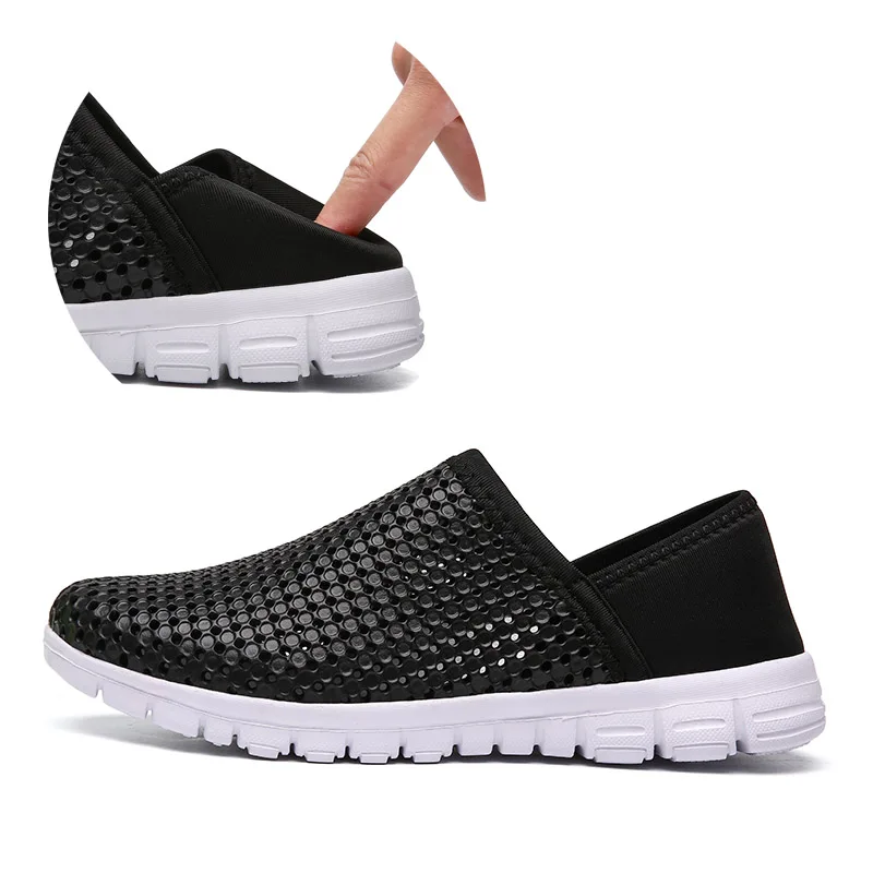 Casual Woman Flats Slip On Shoes For Women Flat Lightweight Breathable 2020 New womens Walking Unisex Loafers Shoe Mujer Pisos
