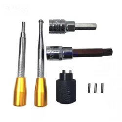 Diesel Common Rail Injector Nozzle Disassemble Tool Set 6pcs Repair Kits for Bosch Denso