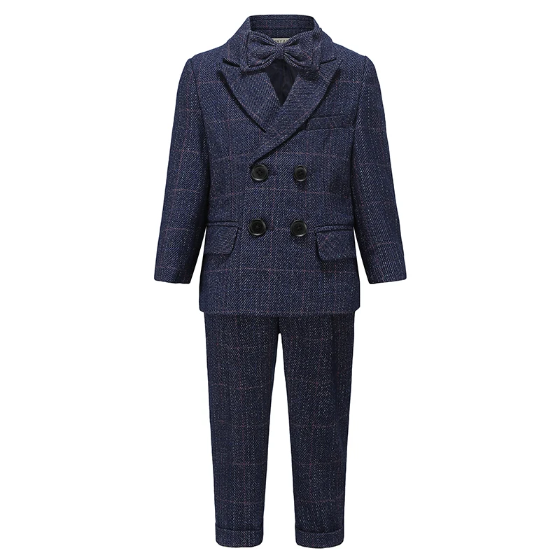 2024 new Coat Boys Suits For Weddings Kids Prom Party Clothes For Little boy Children Clothing Sets Boy Classic Costume Dress