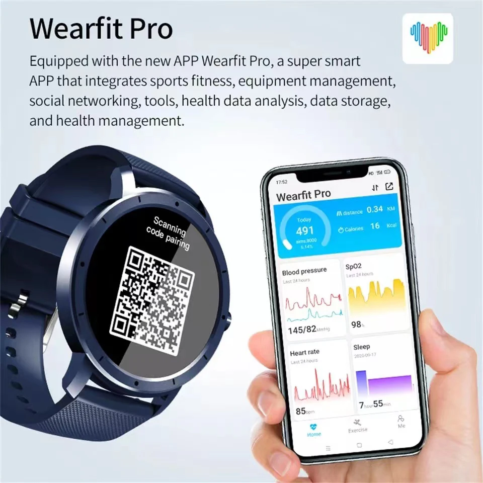 Imagem -05 - Nova Hw21 Relógio Inteligente para Mulheres dos Homens à Prova Impermeável Água Monitor de Sono Lembrete Chamada Fitness Heart Rate Tracker Smartver pk W46 Iwo Gt2 2023