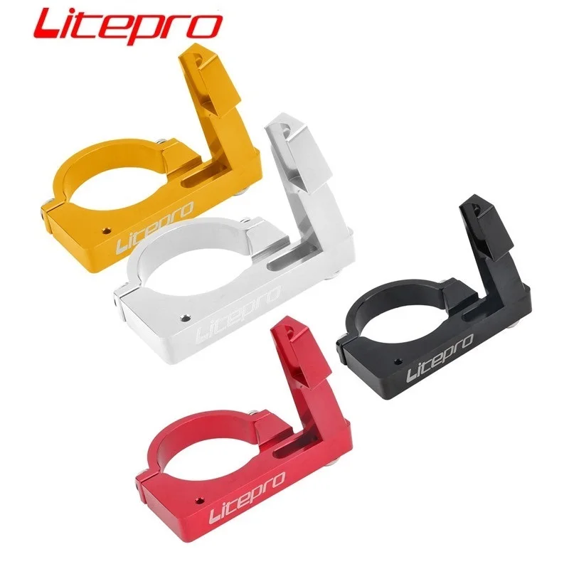 Litepro Sp8 K Frame Front Derailleur Adapter Mount Single Speed Change 2-3 Speed Chainwheel Conversion Seat 41 40mm