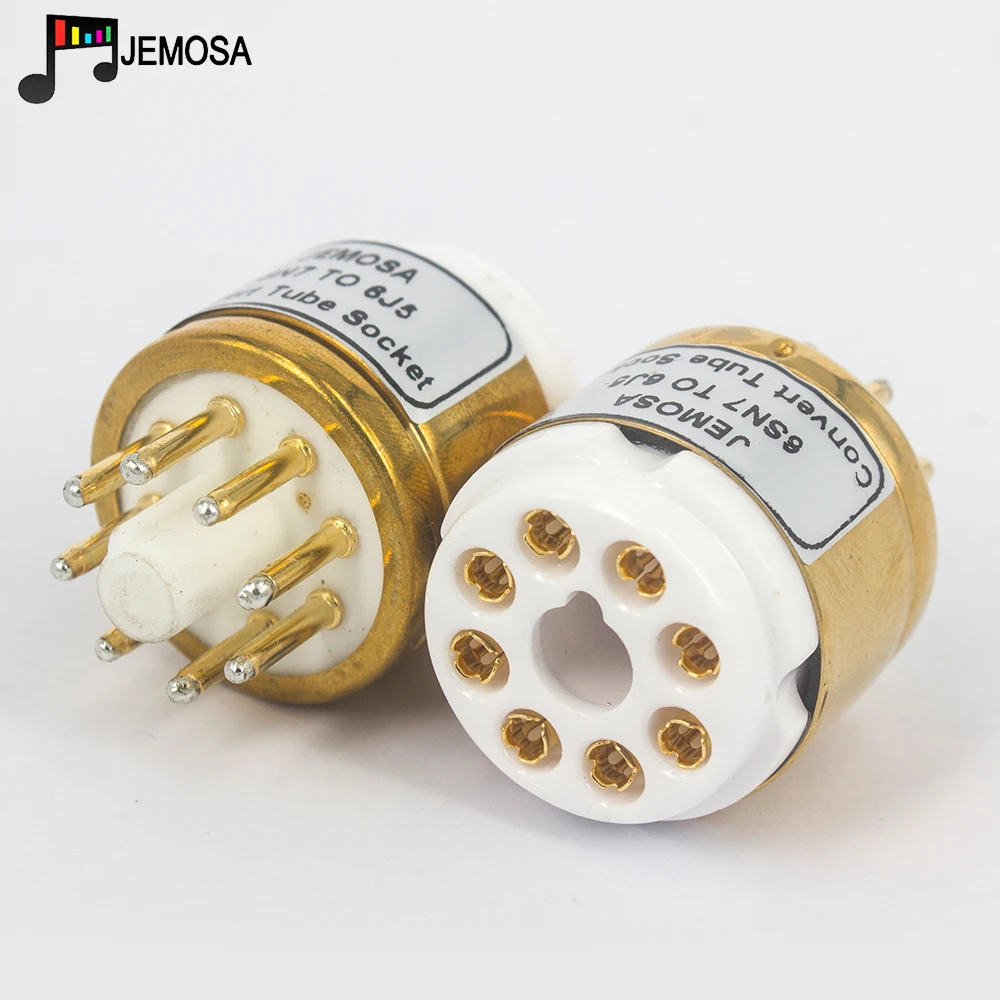 Tubo de vacío de Audio, adaptador de enchufe de conversión de amplificador, 6SN7/6SL7/ECC32/ECC33/6N8P/6N9P/6H9C a 6J5/6J5G/6C5/CV1067/L63, 1 unidad