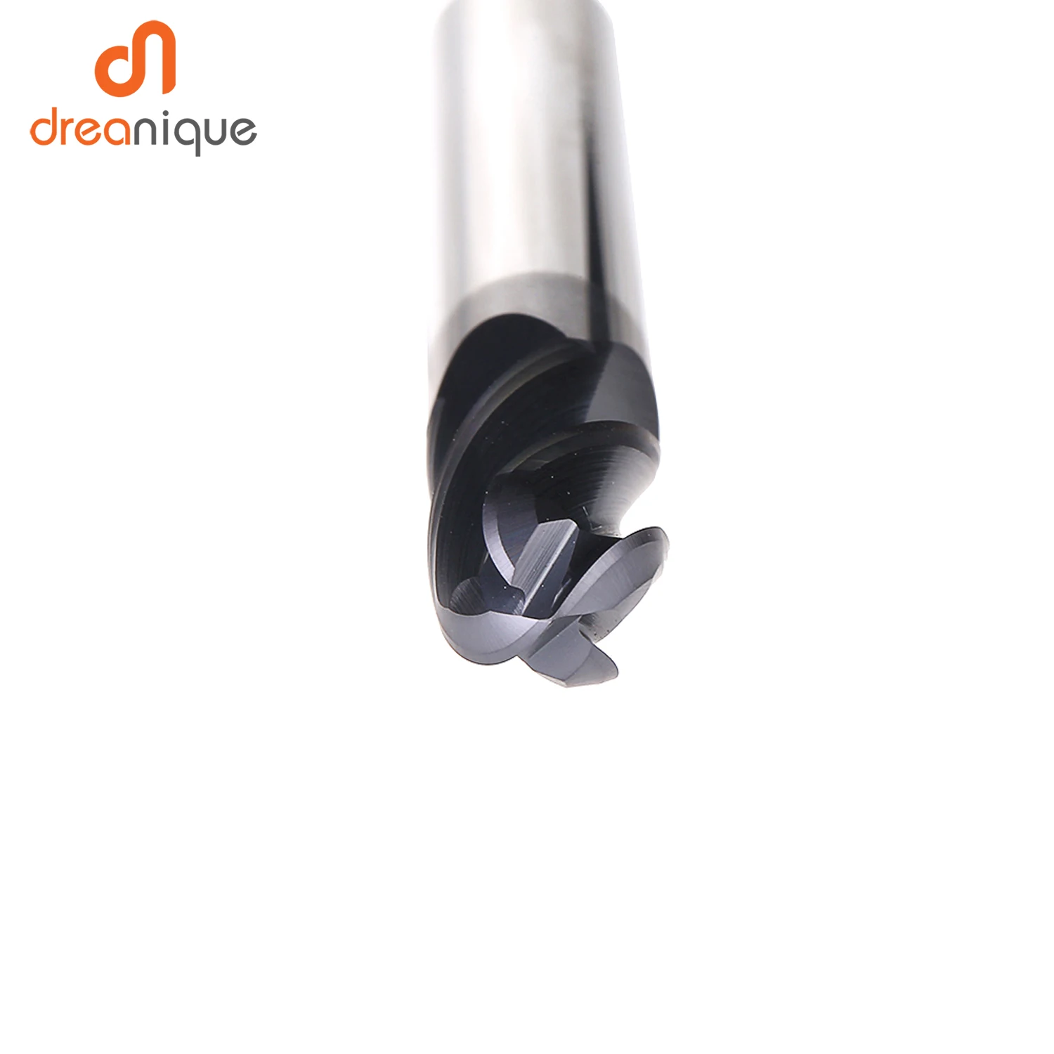 1pc ball nose end mill 4 flutes R2.0-R6.0 cnc end milling cutter for metal face and slot machining coated end mills for hrc50