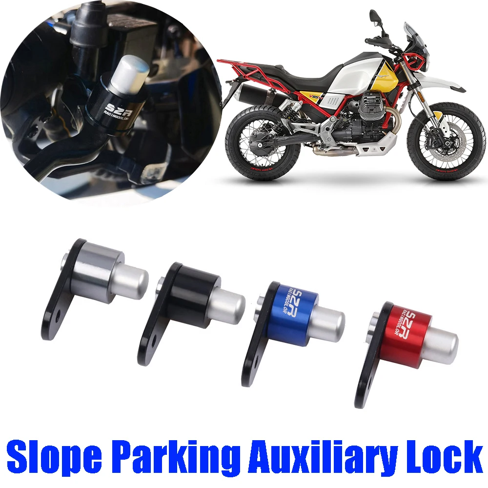 For MOTO GUZZI V85TT V85 TT V 85 TT V 85TT Motorcycle Accessories Ramp Parking Slope Brake Parking Stop Auxiliary Lock Device