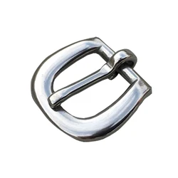 20pcs Horse Spur Strap Buckle Strong Heel Bar Buckle Belt Garment  Stainless Steel Pin Buckle 14mm