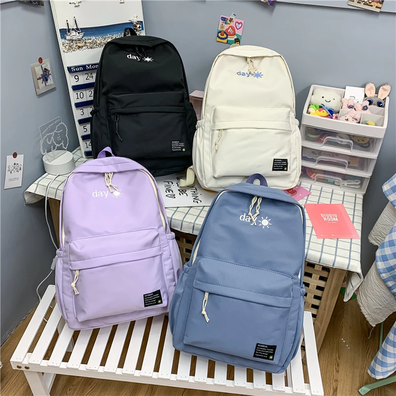 Fashion Women's Backpack Canvas School Backpacks For Girls Female Bag Youth Sport Women Vintage Mochilas