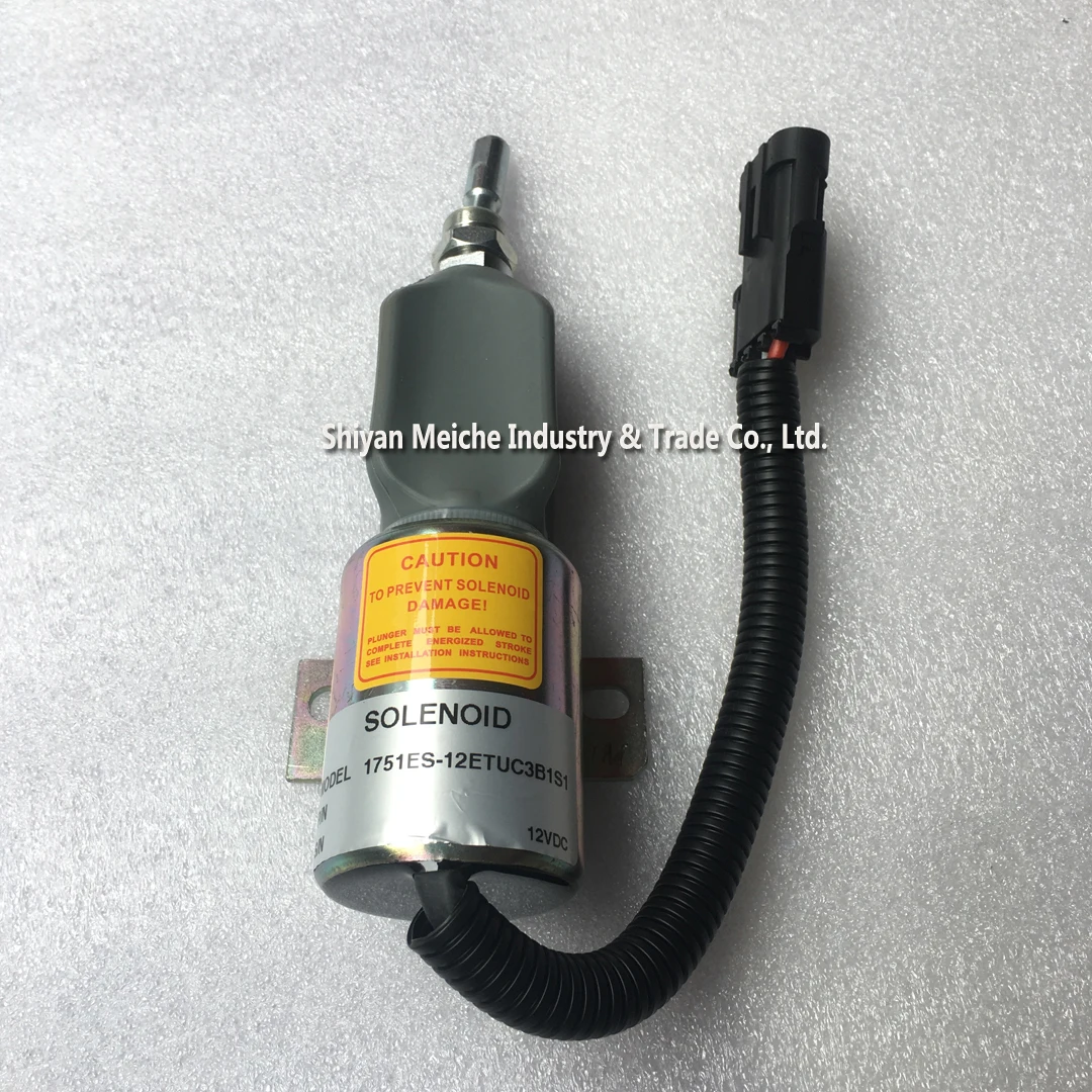 Afsluitmagneetventiel 12V 37V66-56010/05CF24 1751ES-12ETUC3B1S1 Stopmagneet YC101556 Motoronderdelen