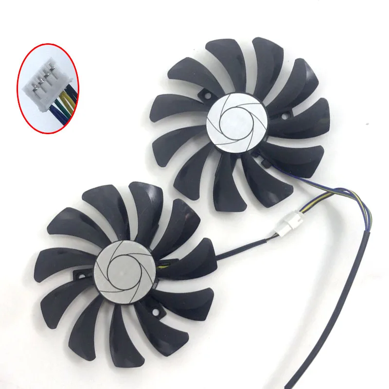 Novo ventilador refrigerador 85mm HA9010H12F-Z substituir para msi gtx 1060 6g inno3d gtx1060 furacão gtx 1050 fãs da placa gráf