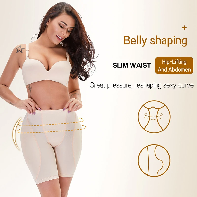 Butt Lifter Low Waist Extra Big Pads Shapewear Panties Hip Enhancer Shorts Sexy Hourglass Body Shaping Underwear Fake Ass Corset
