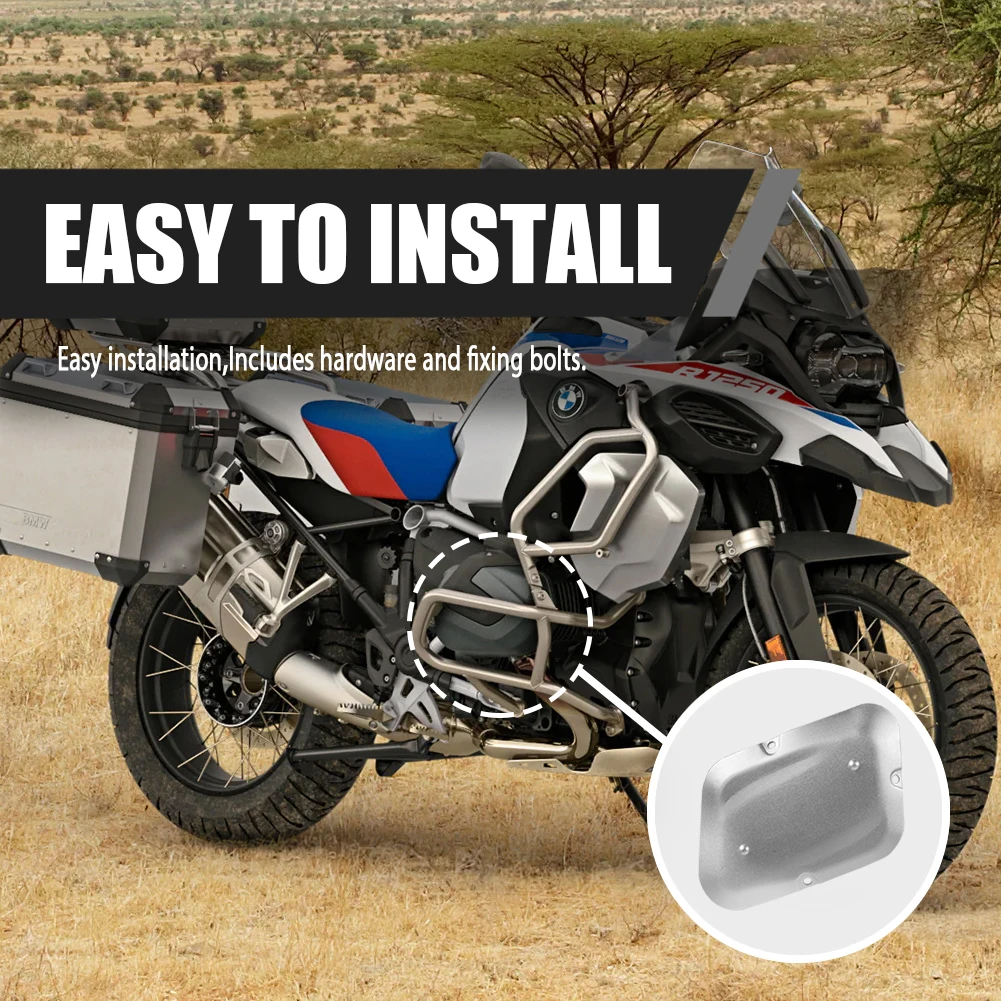 R1250GS Engine Guard Cylinder Head Guard Protector Cover For BMW R1250 GS LC ADV Adventure 2019 2020 2021 R 1250 GS GSA Parts