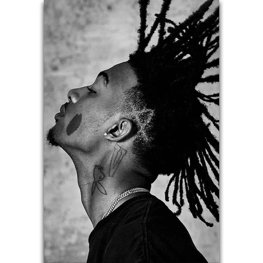 W196 New Playboi Carti Rap Hip Hop Music Singer Rapper Star Silk Fabric Wall Poster Art Decor Sticker Bright