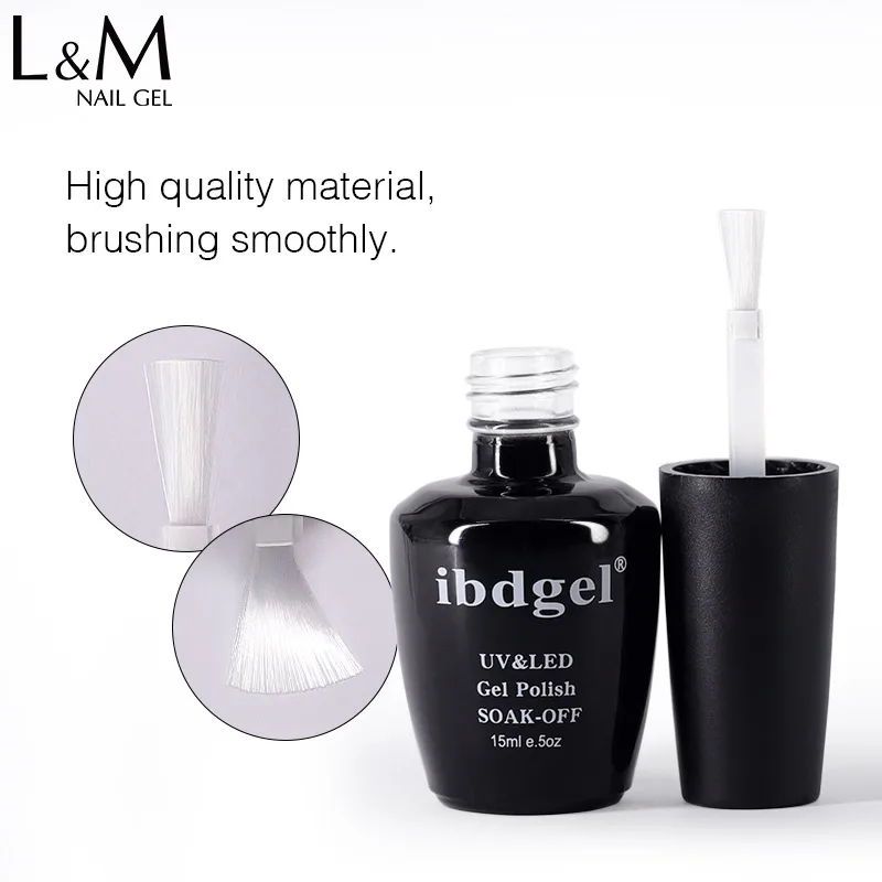 24 Pcs Ibdgel Gel Nagellak 15Ml Nail Gel Base En Top Coat Uv Led Semi Permanente Vernis Gel polish Losweken 24 Pcs Set