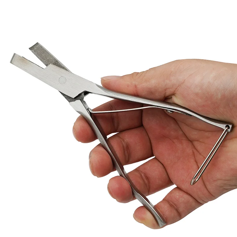 Ear Notcher Plier U Shape /v Shape Ear Notcher Plier for Pig Piglet Sheep Livestock Farm Animal Products Stainless Steel Clamp